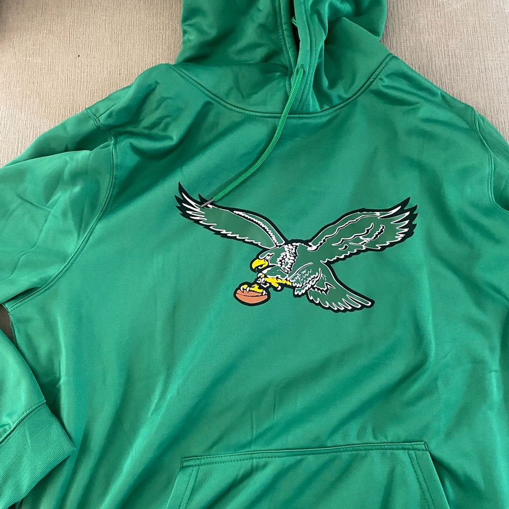 Kelly green Philadelphia eagles hoodie 💚🦅 size : Large